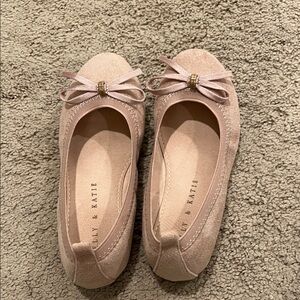 Kelly & Katie Blush Bow Dress Shoes